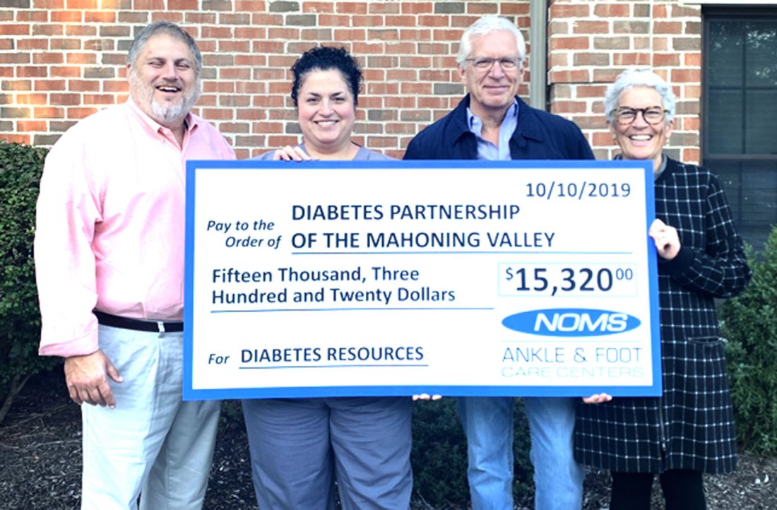 NOMS centers donate to Diabetes Partnership News, Sports, Jobs